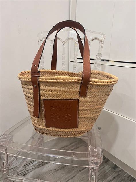 loewe dupe straw bag